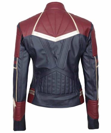 Captain Marvel Carol Danvers Leather Jacket