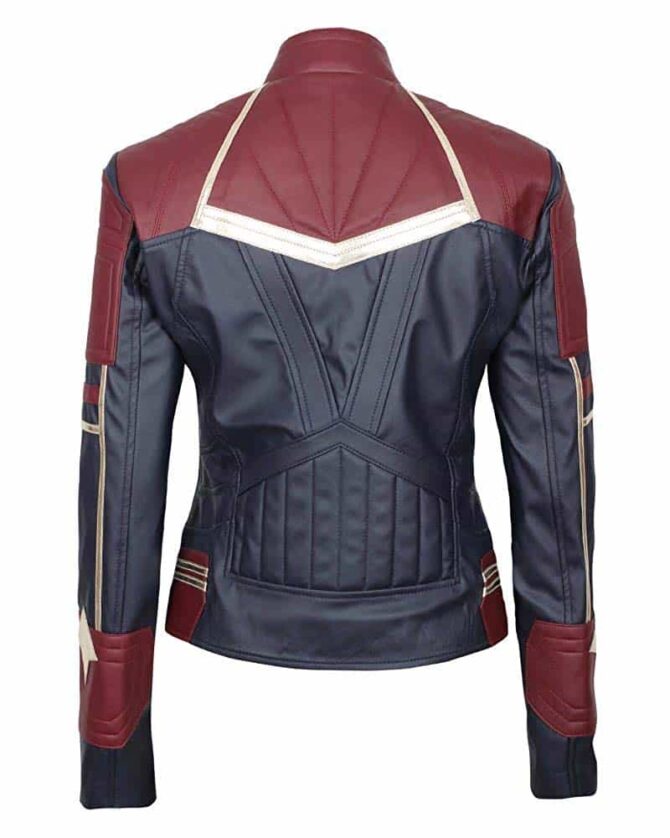 Captain Marvel Carol Danvers Leather Jacket