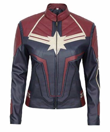 Captain Marvel Carol Danvers Leather Jacket