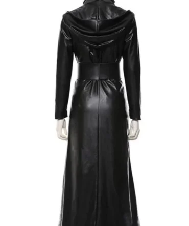 Watchmen Angela Abar Black Hooded Coat