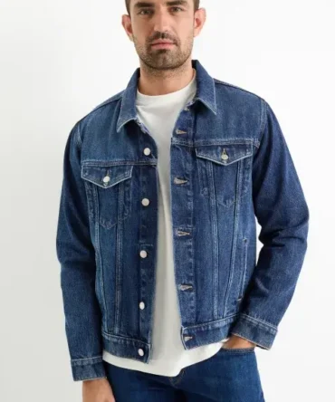 Denim jacket For Mens In Classic Blue