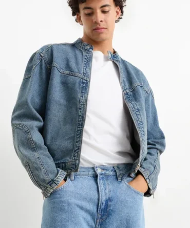 Mens Blue Denim jacket