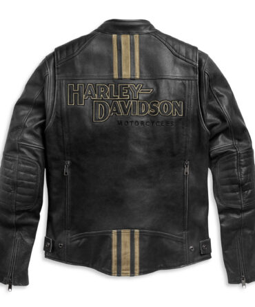 Men's Harley Davidson Triple Vent Passing Link II Leather Jacket