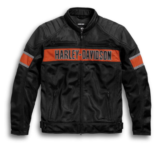 Men's Harley Davidson Trenton Mesh Riding Jacket